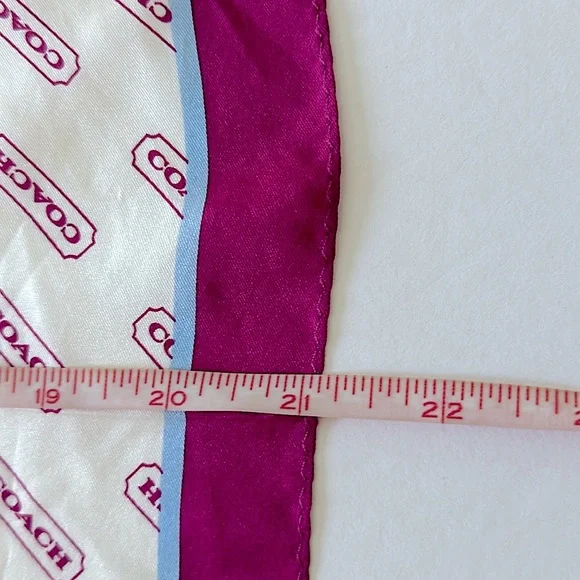 COACH || Monogram Neck Scarf. Sz. - Picture 13 of 13
